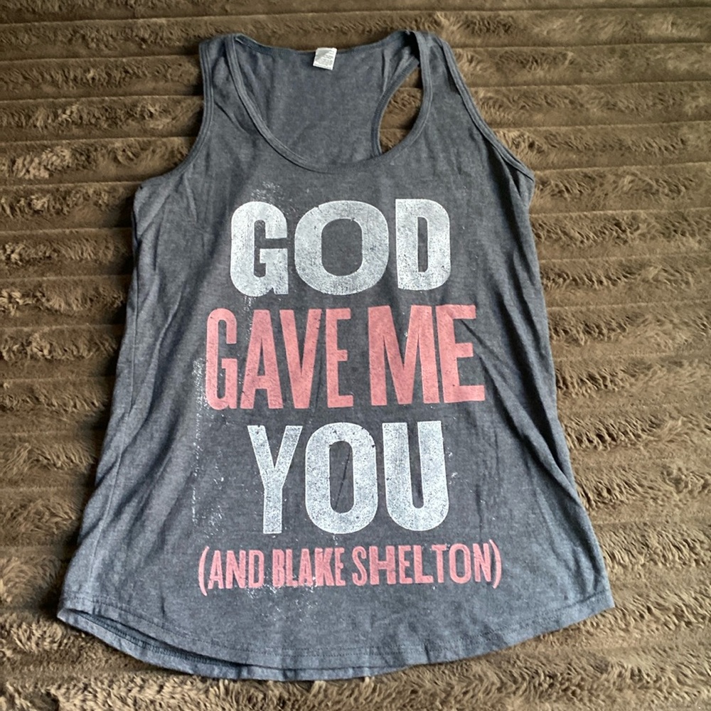 Blake Shelton racer back tank top
